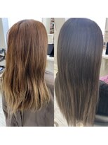 ヘアアンドメイク サファイア 豊橋店(ヘア&メイク SAPPHIRE)&nbsp;#イメチェン#エクステ#大変身#ギャル#清楚#正義