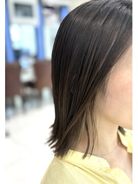 エアー 銀座タワー(AIR) 【チラリと見えるインナーカラー】藤本麻衣