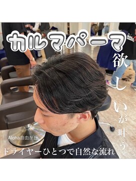 アロハ(ALoha) メンズ　カルマパーマ