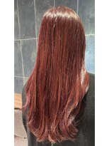 バイエイト(X８)&nbsp;ブリーチなしで作るピンクベージュ