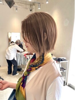シアン バイ アルテフィーチェ(CYAN by artefice)の写真/【梅田/ノンダメージサロン(R)認定】顔周りのニュアンスまでかわいく仕上げる♪