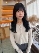 ユラギフロムユイマァル 水島店(YURAGI from YUIMARL)&nbsp;韓国レイヤー×顔周りカット