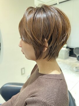 ナイン バイ アソビ 銀座(Nyne by asobi) 20代30代40代50代くびレイヤーカット/ショートボブ/前髪カット
