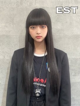 エスト 大阪梅田(EST) レミー100%高級人毛/53cm☆シールエクステ60枚+馴染ませカット