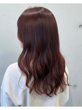 ディーヴァヘアーエズ(DIVA hair Eze) ピンク透明感抜群こなれ大人可愛いピンクオレンジカラー