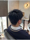 MEN’S HAIR/サーフカール/刈り上げセンターパート/印西