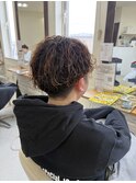 八戸メンズパーマ　波巻きパーマ