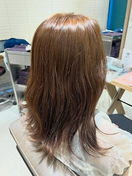 ラピスタ 池袋(Lapista) 韓国ヘアレイヤーカットダブルハイライトカラー【Lapista池袋】