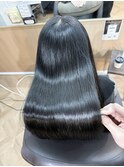 髪質改善メテオカラー×ブルーブラック