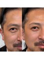 ハク 銀座(HAK.) Men's/メンズカット/ニュアンスパーマ/フェザーパーマ/眉毛