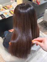 ユナイテッドビューティーウェストコースト(UNITED BEAUTY WEST COAST)&nbsp;髪質改善カラー/ブラウン/ストレート/艶髪ブラウン