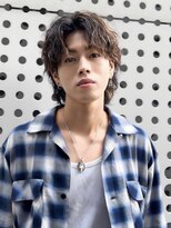 ガル(GALL) メンズパーマはこれ!波巻きスパイラル×ウルフカット