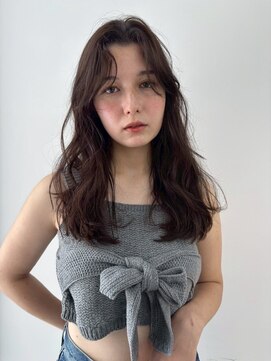 ユーフォリア 青山(Euphoria) レイヤーカットダブルカラーロングレイヤー韓国レイヤー内巻き☆