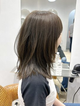 ティエラ 原宿 表参道(Tierra) 【Tierra美侑】イルミナカラーオリーブで作る透明感カラー