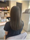 オリーブベージュ×水素カラー◎