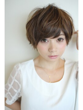 クライブヘアー 佐倉店(CRiB hair) フェミニン☆カジュアルショート