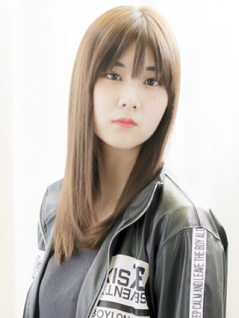 VIRGO】韓国ガーリーなM字バングストレート：L002466787｜ウィルゴ