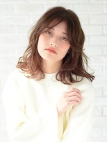 アース 高崎店(HAIR & MAKE EARTH)&nbsp;フェザーバングミディ