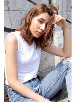 ミラバイグリーン(Mira by green)&nbsp;loose wave×layer style 01