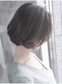 【LIV】お客様snap☆ナチュラルボブ/アッシュグレー