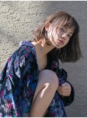 【MAULOA】空気感たっぷりミニマムボブ×透明感カラー