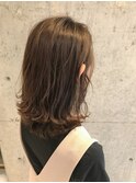 透明感たっぷりオトナ可愛いカラー