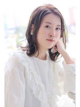 コワファースト 大分(COIFF1RST) ミルクティーなベージュカラー