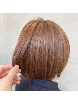 ジーナ 福岡天神(Zina) ワンカラーでオレンジベージュ☆