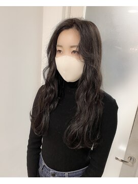 グランドライン(GRAND LINE) GRANDLINE 藤田遼 韓国風似合わせロング韓国ツヤカラー