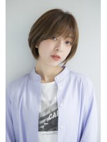 ミエルヘアーエスト 新宿店(mielhair est)&nbsp;柔らかベージュショート【新宿】
