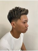 ツーブロックスキンフェード