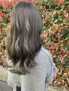 ネオヘアー 曳舟店(NEO Hair) オリーブグレージュ　ショコラベージュ　ベビーバング【クゴウ】