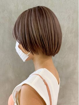 アイティーバイアルバム 松戸店(IT by ALBUM) ショートボブグレーパープル_アースカラー_ba300561