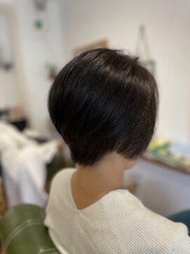 ホロホロ ヘアーデザイン(holoholo Hair Design) 30代40代50代◎乾かすだけで決まる大人ナチュラルショートボブ