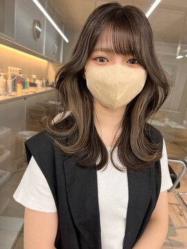 サイン 表参道(SIGN) フェイスハイライト　　バレイヤージュ/インナーカラー