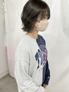 オー(OOO) グレージュ×インナーシルバー