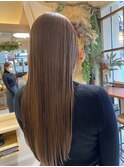 髪質改善ストレート