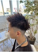 フェイドツイストアッパーショート ヤンチャショート