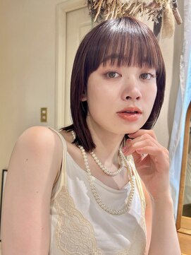 ホテリー(Hotely) 鎖骨lob / ワイドバング