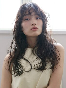 ミット バイ ツリー 吉祥寺(mit by tree) ブルーグレージュ×フェミニンロング