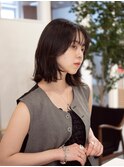 レイヤーボブ/レイヤーカット/ウルフレイヤー/くびれボブ