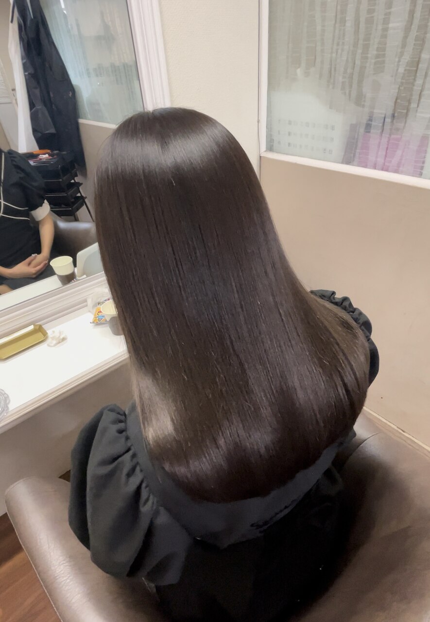 【試着のみ】MAISON KINEMA Long hair band ブラウン Maison Kinema ロングヘアーバンド Long hair band