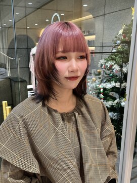 ゼスト フィーノ(ZEST fino) 裾カラー＋韓国ピンク 【立川】