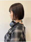 小顔ワンレンネビージュブラウンブリーチ髪質改善レイヤー池袋