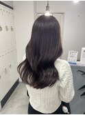 ピンクレッドカラー×ブリーチ無し