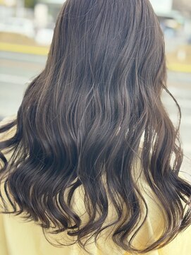 ピックアップ(Pick UP) 透明感カラー ローライト ゆるウェーブ20代30代40代