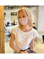 リミットバイアフィナー 大宮店(limit by Afinar) 抜きっぱなしblond×ぱつっとミディ