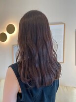 ラヴィズム 松崎店(LUVISM)&nbsp;髪質改善/セミロング/コテ巻き/ベージュ新潟東区松崎