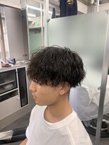 クロムトウキョウ ザ バーバー ネオン 新宿店(CHROM TOKYO the Barber ne/on)&nbsp;ハードツイストスパイラルパーマ