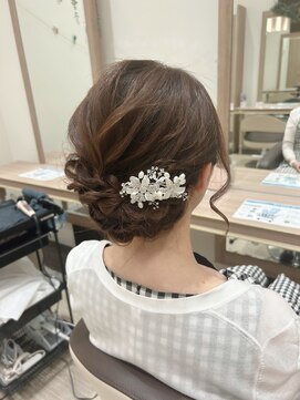 アッシュ 八王子みなみ野店(Ash) パーティーヘアアレンジ